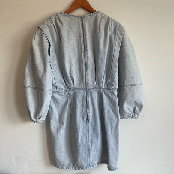 Zara Large Jean Dress - Picture 2 of 7